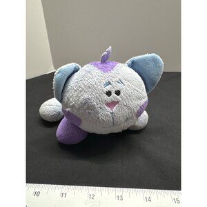 Fisher-Price 2002 Periwinkle Blue Purple Small Plush Kitty Cat Toy Blues Clues